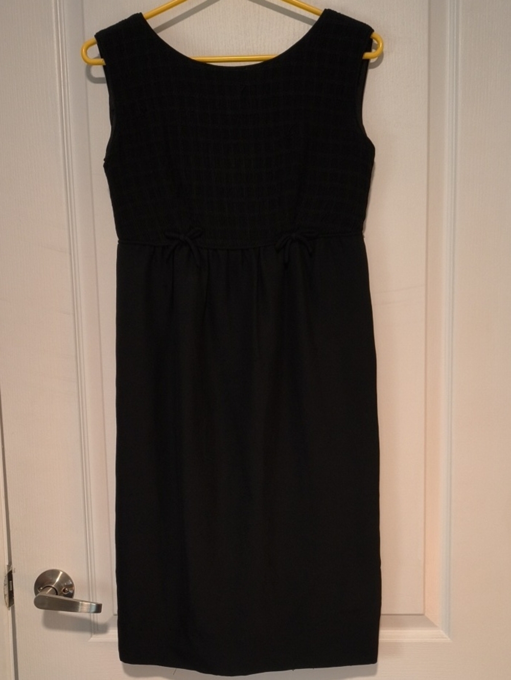 Vintage Black Sleeveless Dress - Jack Margolese Inc.